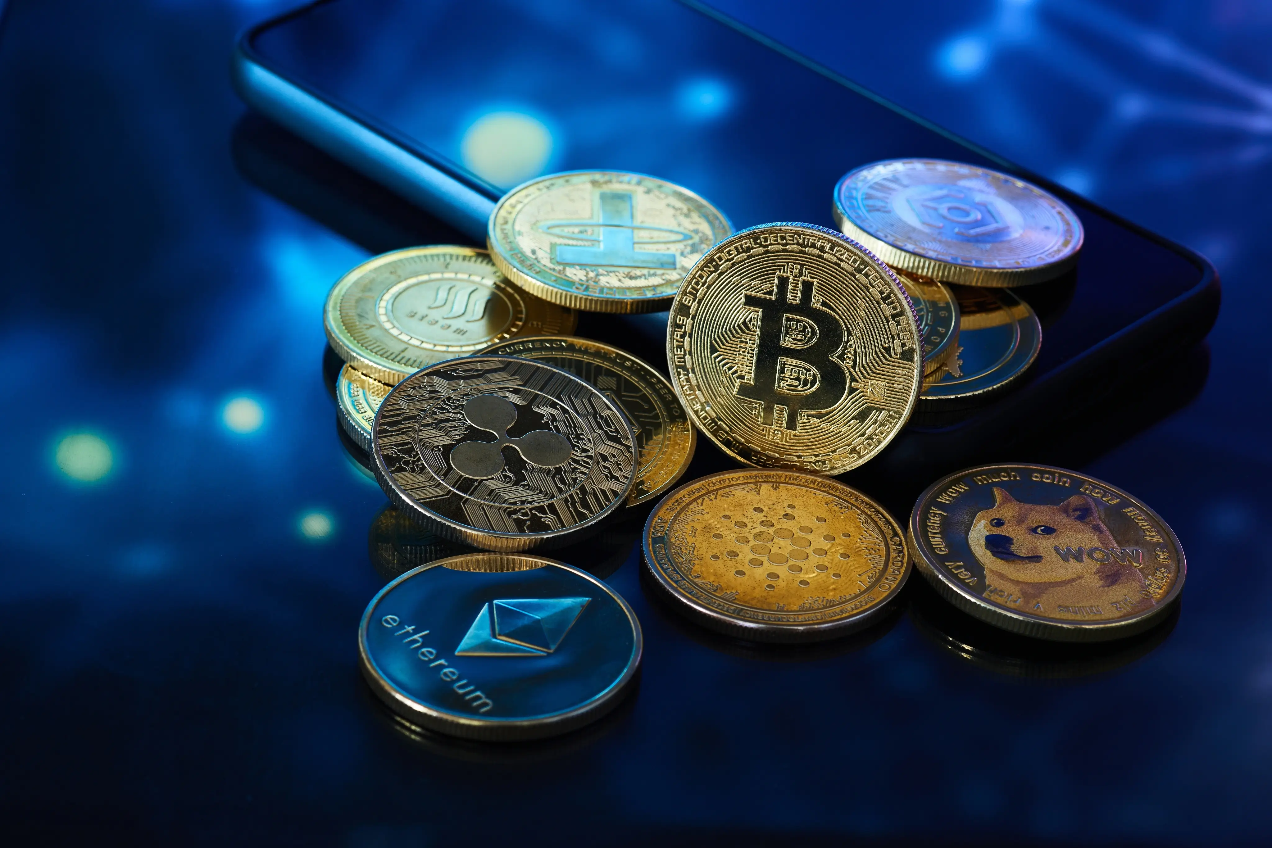 Cryptocurrency coins